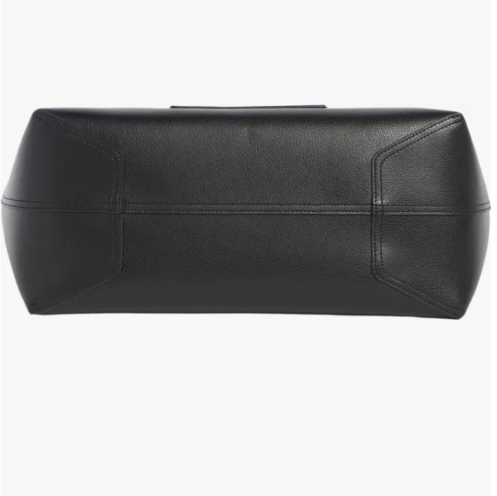 Kate Spade Black Tote "We Are Happy To Serve You" - Picture 4 of 4